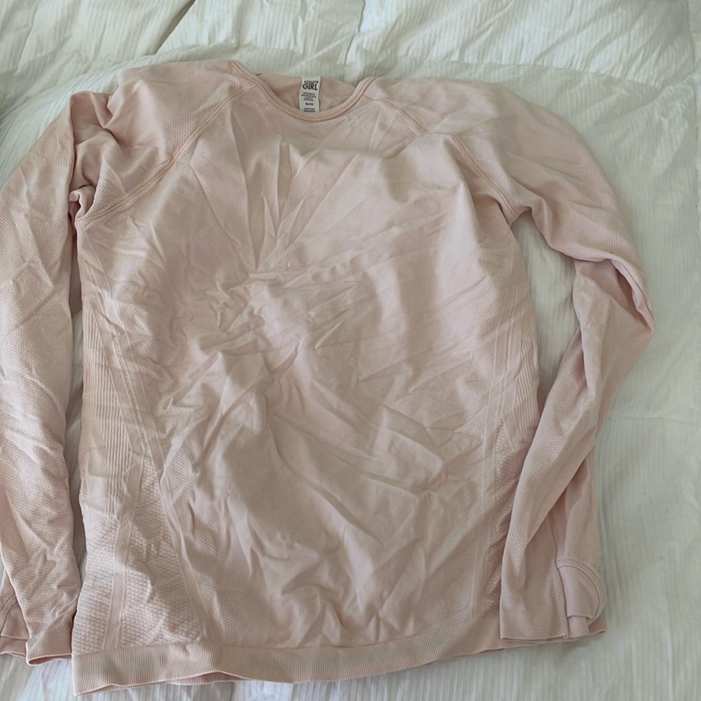 Athleta Long Sleeve Workout Top